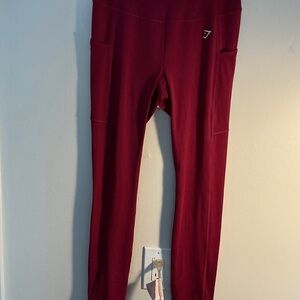 Gymshark Red Leggings